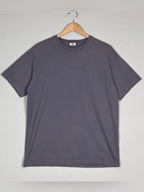 Kith Spring 101 Premium Cotton Tee Gray Purple Crewneck Shirt Medium